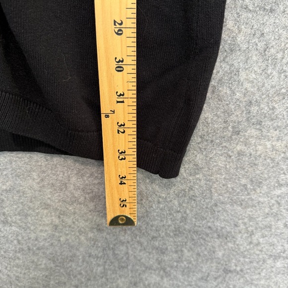 Anne Fontaine Rachel Long Cardigan Sweater Womens Small (36) Wool Blend Black - Picture 7 of 12